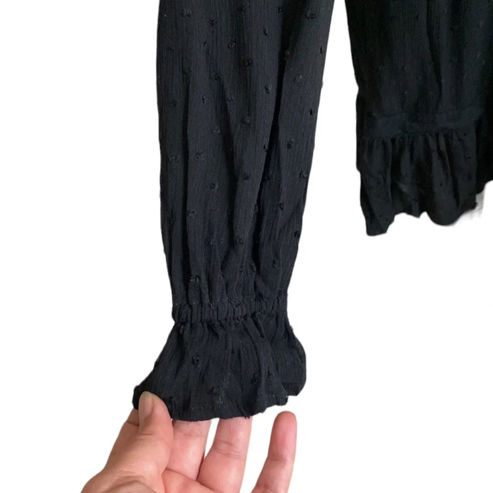 PAIGE Odelise Black Dot Dress NWT - Picture 8 of 11